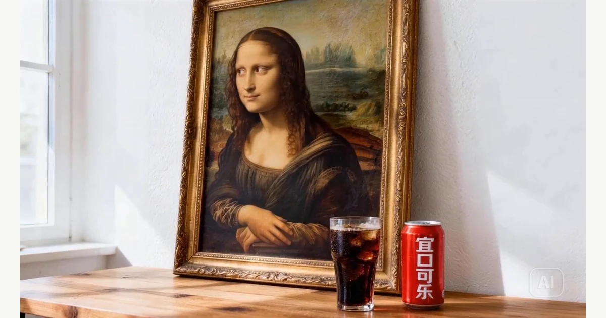 Seedance 2.0 free trial guide: a painting and cola scene from ByteDance Seed's official model demo